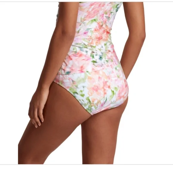 NWT Lauren Ralph Lauren Women's Floral-Print Bikini Bottoms - Multi - Picture 2 of 3